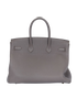 Birkin 35 In Etain Togo Leather, back view